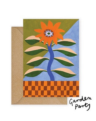 Togetherness Design Greeting Card - Garden Party