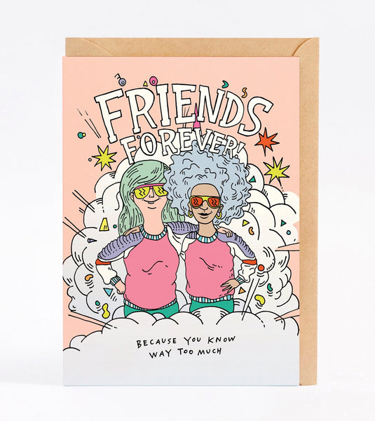 Wally Paper Co Cards - Friends Forever