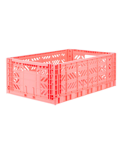Ay-Kasa Foldable Crates Maxi - Salmon *PICK UP ONLY*