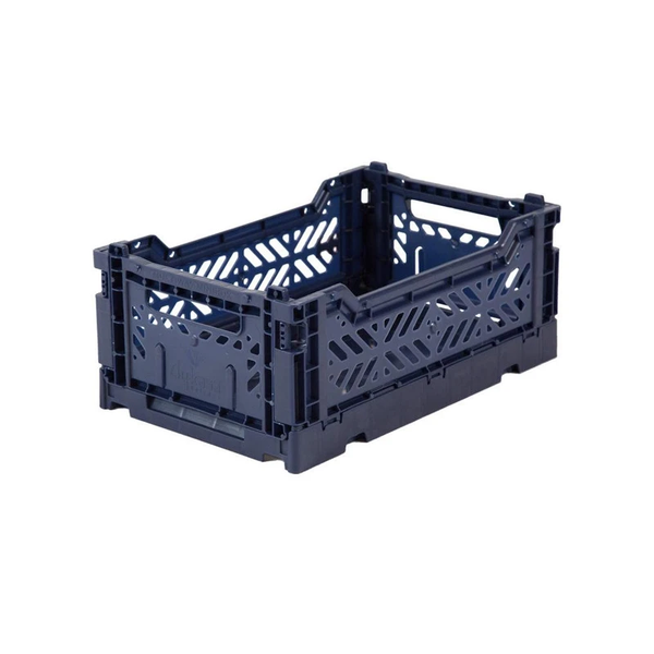 Ay-Kasa - Foldable Crates - Mini - Navy