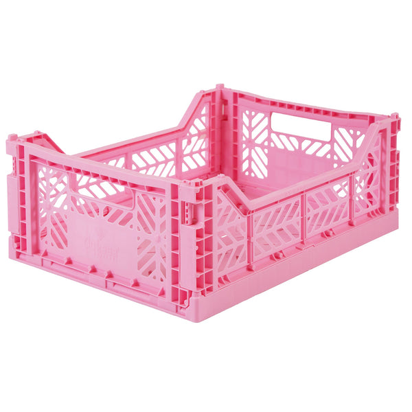 Ay-Kasa Foldable Crates - Midi - Baby Pink