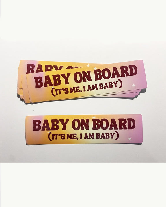Carla Adams - I am baby Bumper Sticker