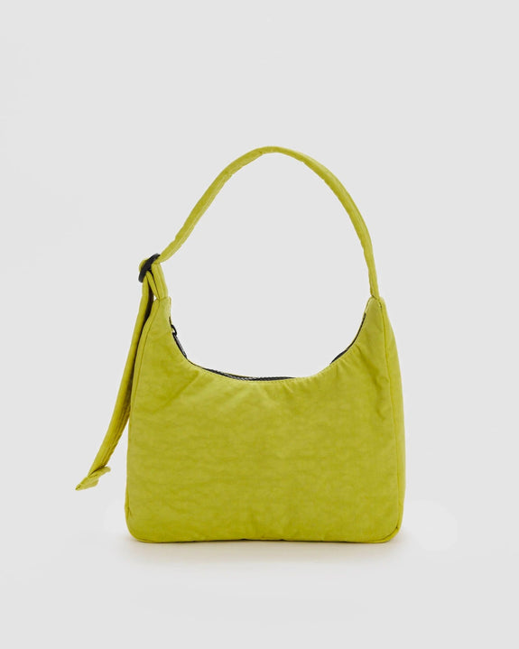 Baggu - Mini Nylon Shoulder Bag - Lemongrass