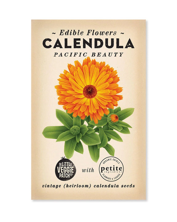 The Little Veggie Patch Co - Calendula 'Princess Mix 'Heirloom Seeds