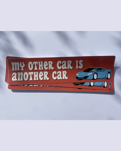 Carla Adams - My other car Bumper Sticker