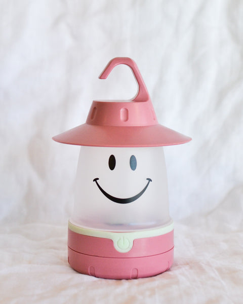 Smile LED Lantern - Pink