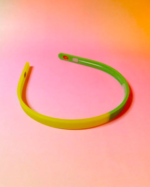 Chunks - Jester Headband - Green / Lime