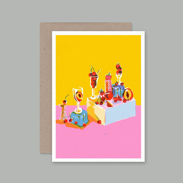 AHD greetings cards - Still Life with Fruit
