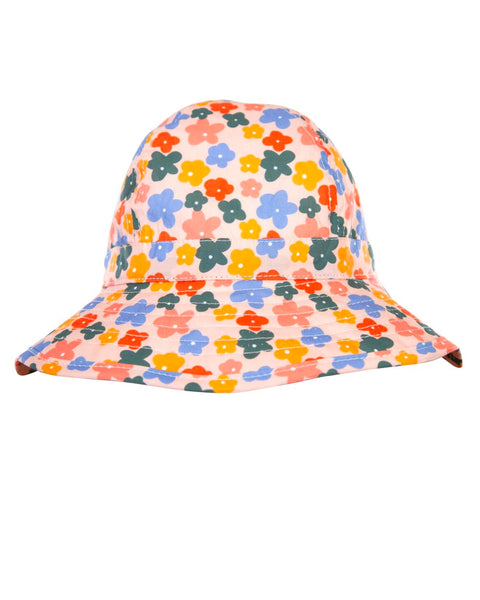 Acorn Kids - Flower Fields Wide Brim Infant Hat