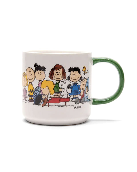 Peanuts Gang & House Mug