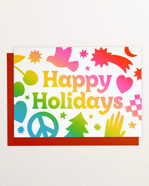 Georgia Perry - Greetings Card - Happy Holidays
