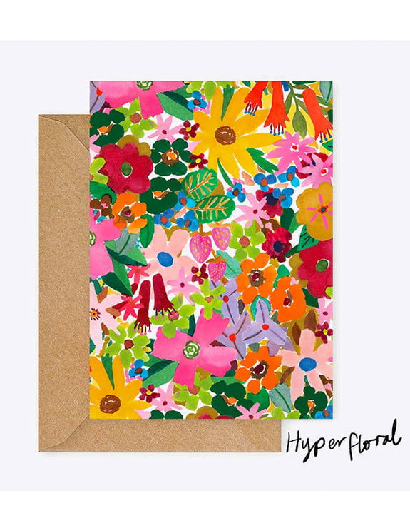 Togetherness Design Greeting Card - Hyperfloral