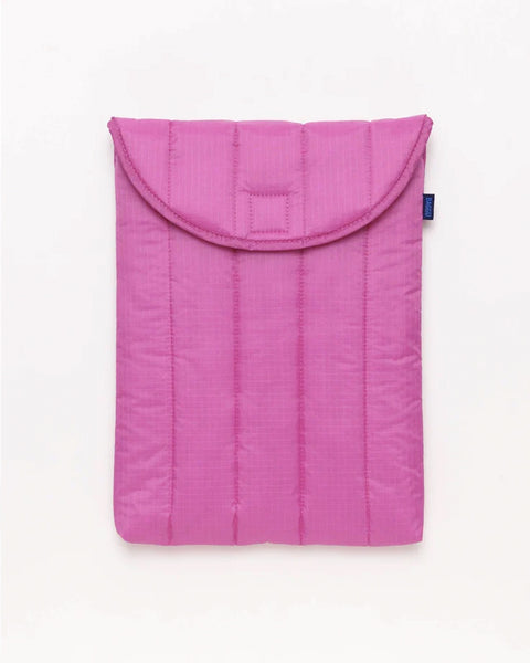 Baggu - Puffy Laptop Sleeve - 13 Inch - Extra Pink