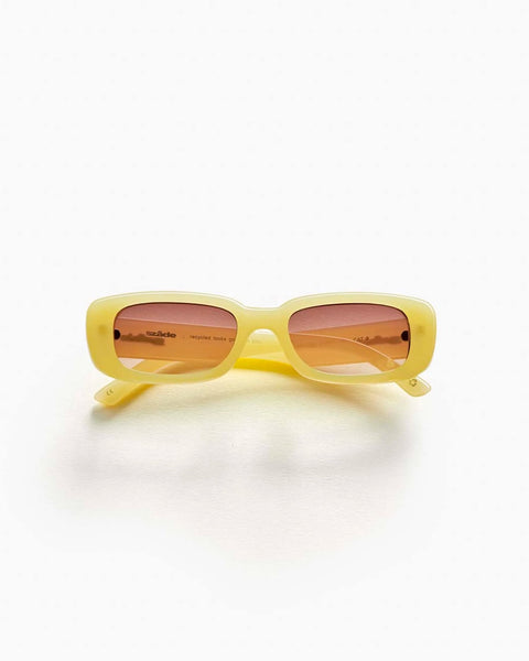 Szade Dollin Sunglasses - Tainted Lime / Hustler Brown