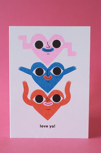 Samantha Curcio - Greeting Card - Love Ya!