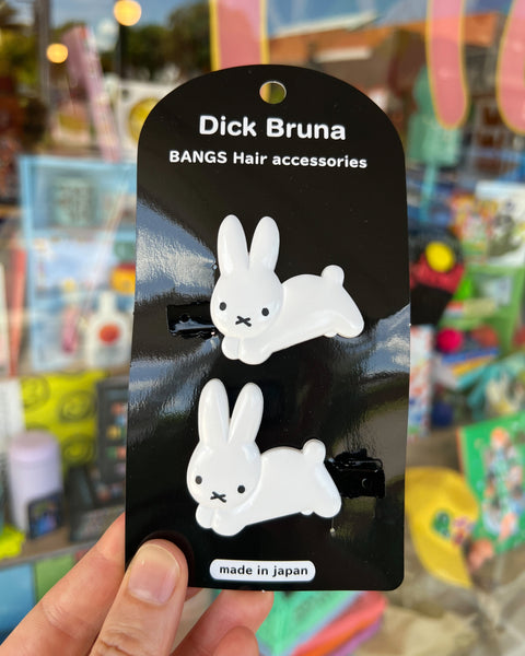 Miffy - Bunnies Bangs Hair Clips