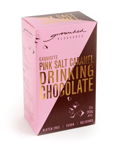 Grounded Pleasures - Pink Salt Caramel Drinking Chocolate