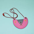 Ark - Bear Pocket Purse - Pink  and Blue