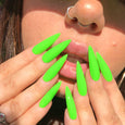 I Scream Nails - Poison Neon Green Nail Polish