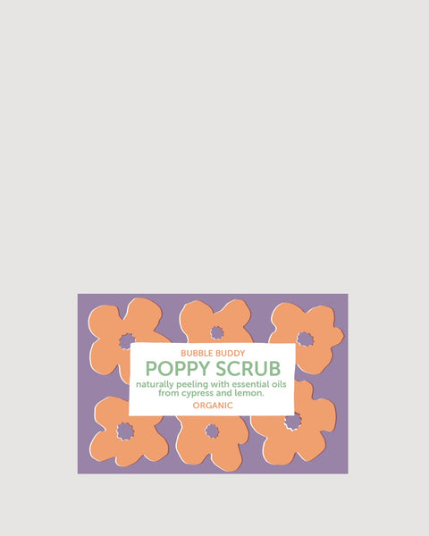 Foekje Fleur Bubble Buddy - Organic Poppy Scrub