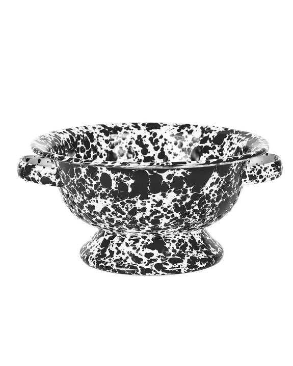 Crow Canyon - Splatter Small Berry Colander - Black