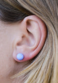 Emily Green - Splits Mini Stud Earrings