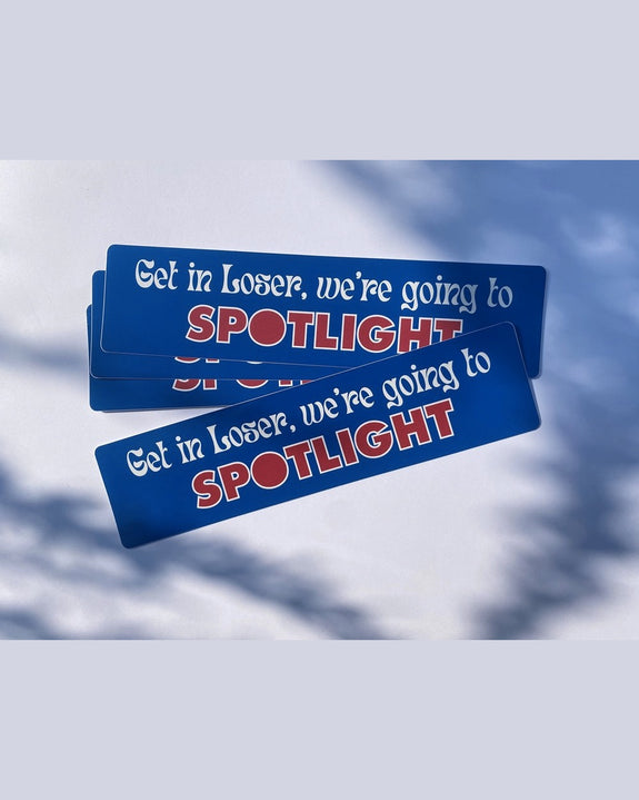 Carla Adams - Spotlight Bumper Sticker