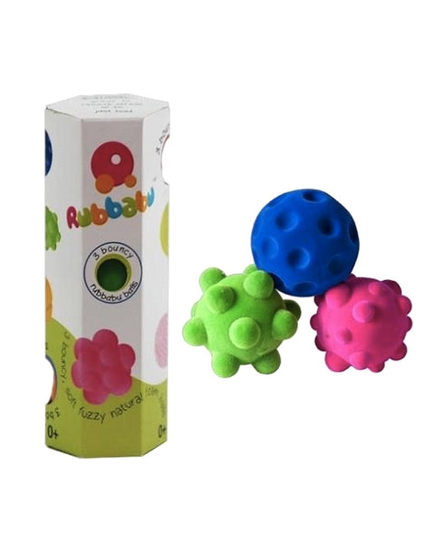 Rubbabu - 3 Small Stress Balls Set