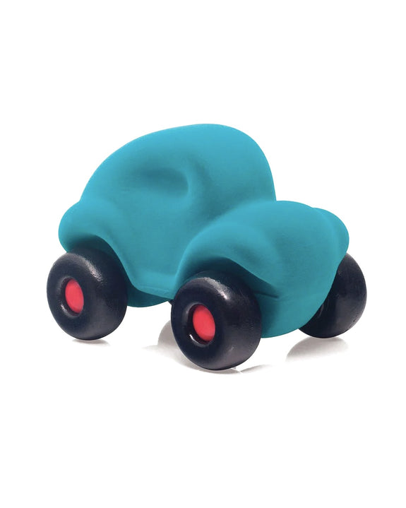 Rubbabu - Micro Vehicle - Teal Car