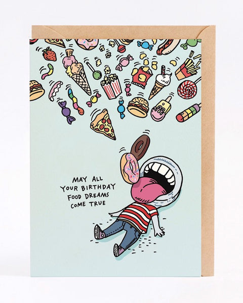 Wally Paper Co Cards - Food Dreams
